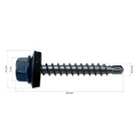 Wkręt FARMER 4,8x25/28DR 7024-grafit 250 szt DIAMANTO