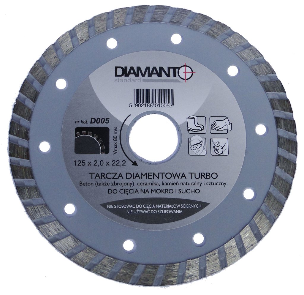 Tarcza diament DIAMANTO STANDARD 180 TURBO
