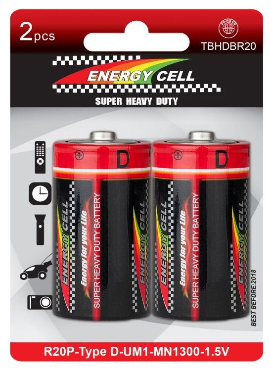 Bateria Energy Cell R-20 ZWYKŁA