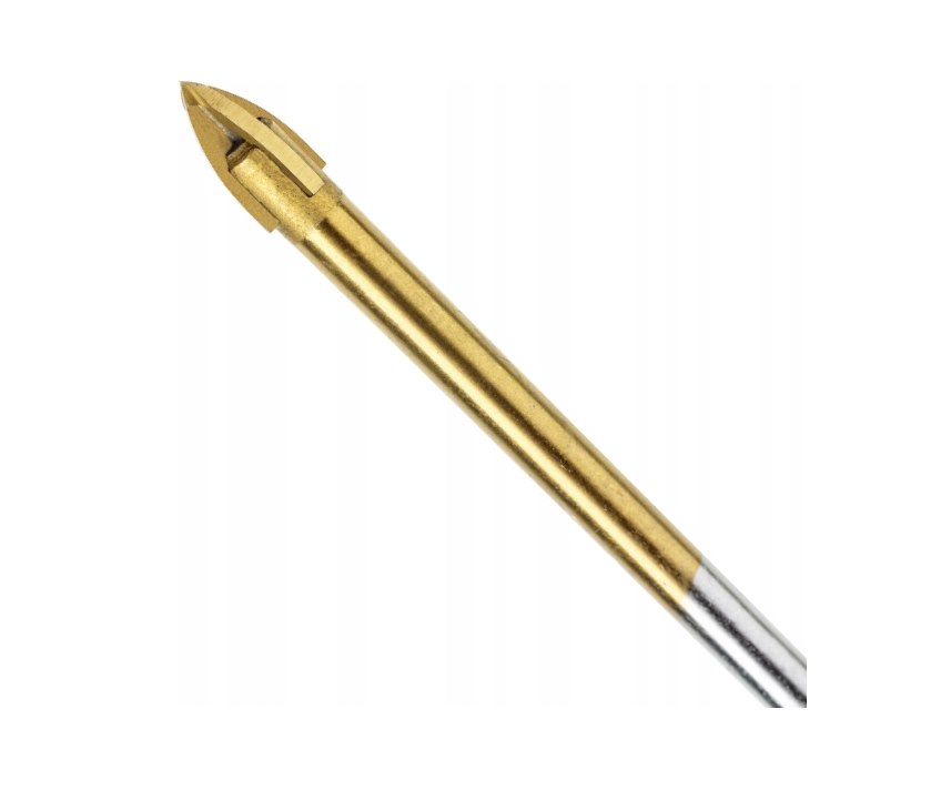 Wiertło uniwersalne 6,0 mm, końcówka krzyżowa, tytanowane