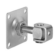 Zawias regulowany do przykręcania M16 - podstawa 80x80 DIAMANTO