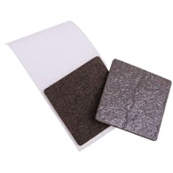 Ślizgacz meblowy  50x50mm brązowy 2szt