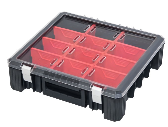 Organizer HD 400 FLEX CZARNY, regulowane przegrody