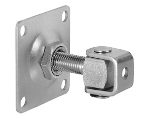 Zawias regulowany do przykręcania M20 - podstawa 100x100 DIAMANTO