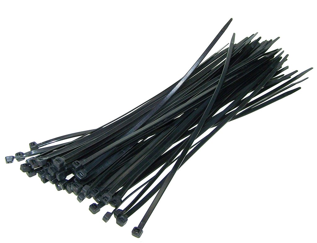 Opaska kablowa 2,5 x 150 czarna DIAMANTO