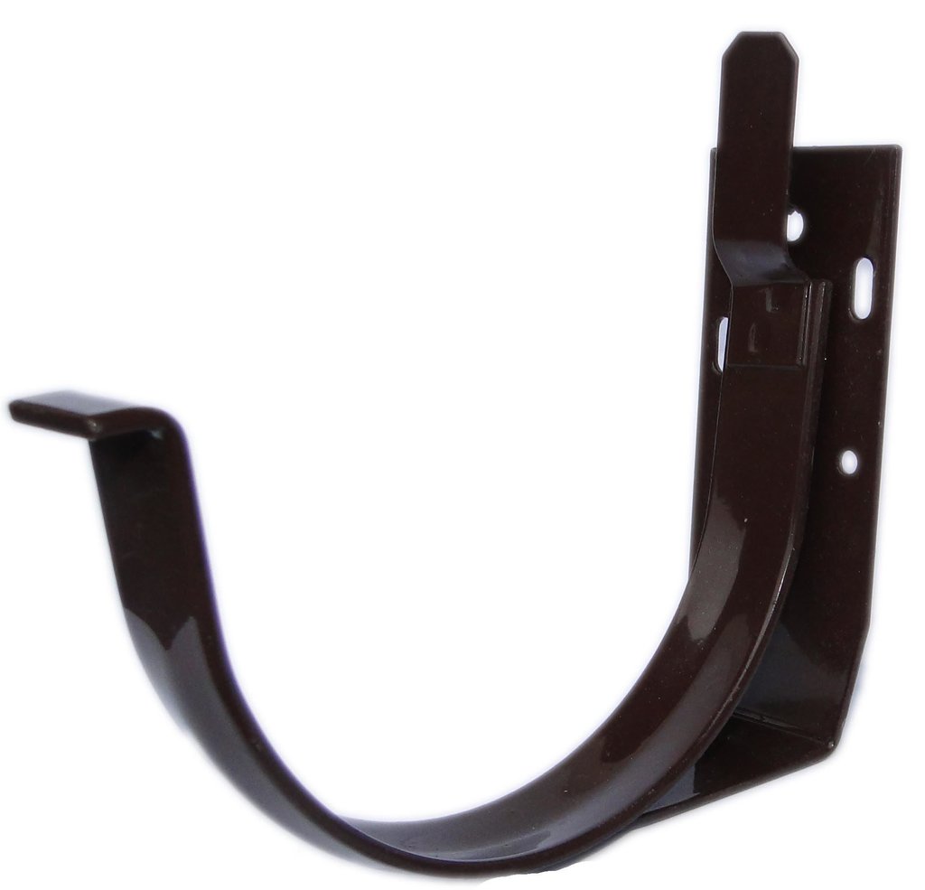 Hak rynnowy doczołowy metalowy BRĄZ 150mm