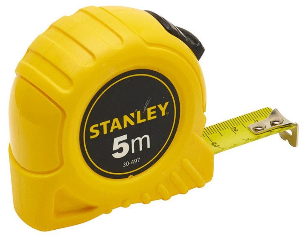 STANLEY Miara 5m/19mm, plastikowa obudowa