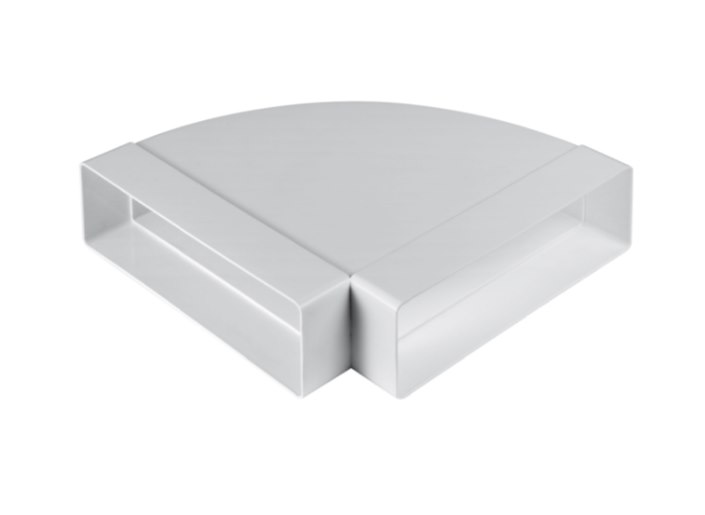 AWENTA Kolano poziome płaskie 90' 75x150mm