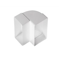 AWENTA Kolano pionowe płaskie 75x150mm