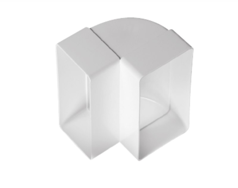 AWENTA Kolano pionowe płaskie 75x150mm