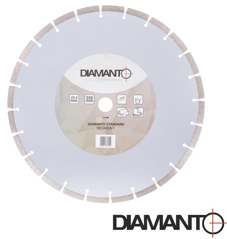 Tarcza diament DIAMANTO STANDARD SEGMENT 350x25,4mm