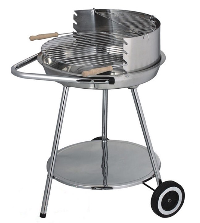 Grill okrągły nierdzewne 18''
