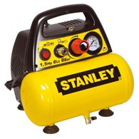 STANLEY Kompresor bezolejowy 6l 8bar