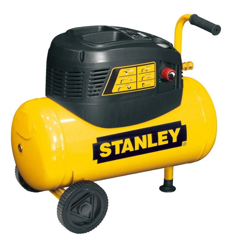 STANLEY Kompresor bezolejowy 24L 8bar
