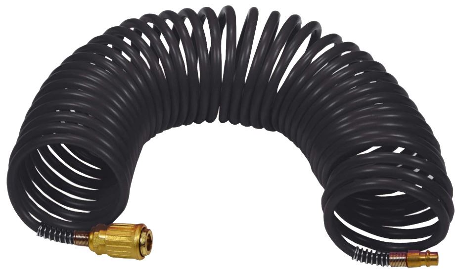 STANLEY Wąż spiralny 10m, uniwersalne szybkozłącze