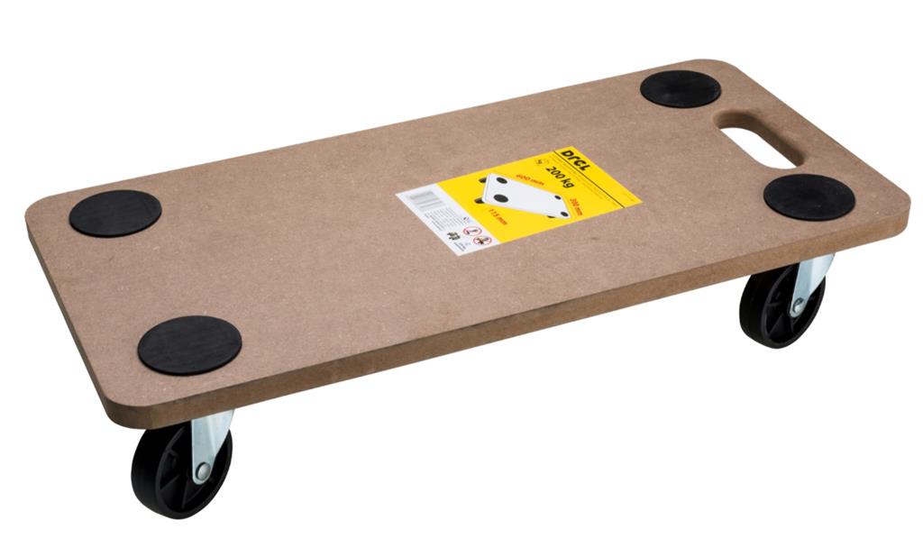 Platforma transportowa 600 x 300 mm udźwig 200 kg prostokątna DREL