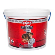 Trutka - granulat na gryzonie (myszy i szczury) Patenrat pellet 2kg RAPAX
