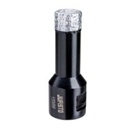 JUFISTO Otwornica z nasypem diamentowym 15 mm M14 - diament lutowany