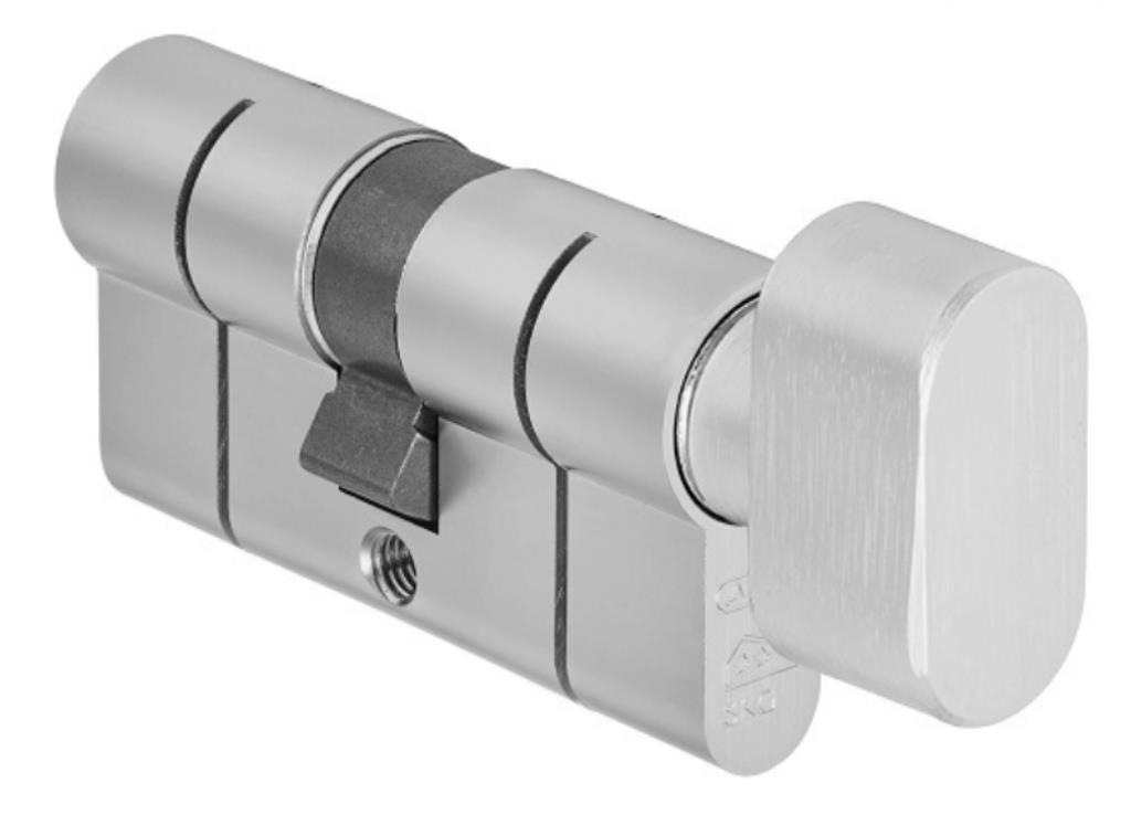 Wkładka ABUS KD10 C 30/50G z gałką NIKIEL