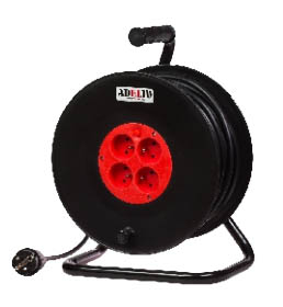 Przedłużacz bębnowy 3x1,5mm - 4G/25m