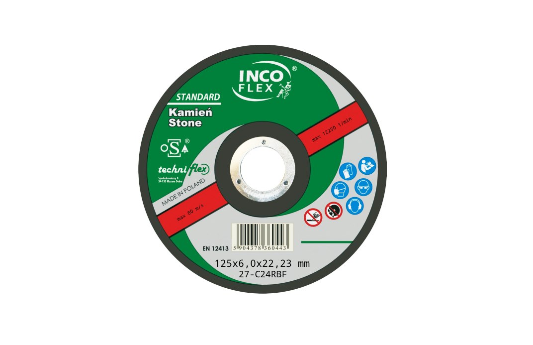 Tarcza INCO beton szlif 125x6,0mm