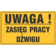 Tablica informacyjna 20x33cm UWAGA! PRACE REMONTOWE