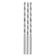 Wiertła do metalu 1,0 x 33,0 x 56,0 mm, przedłużane, szlifowane, 3 szt