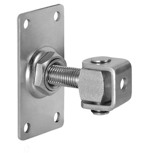 Zawias regulowany do przykręcania M20 -podstawa 100x80mm