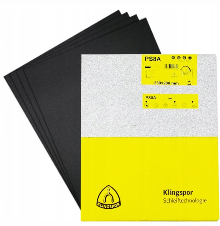 KLINGSPOR Papier wodny PS8A gr.240