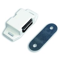 Zamek meblowy magnetyczny - BIAŁY