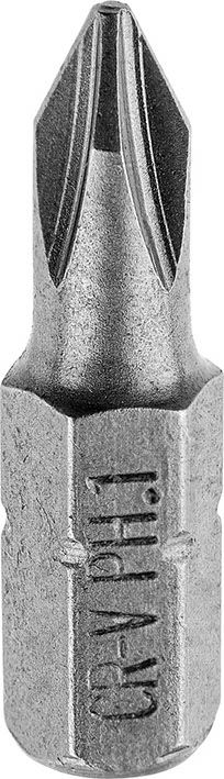 Końcówki wkrętakowe krzyżowe PH1 x 25 mm 30 szt.