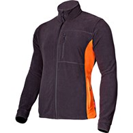 Bluza polarowa grafitowo - pomarańczowa  3XL  LAHTI PRO, CE