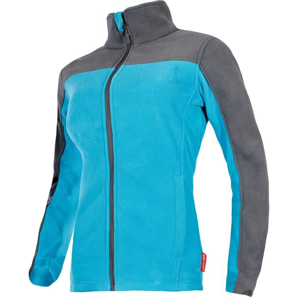 Bluza polarowa turkusowo - szara  XL , damska, LAHTI PRO, CE