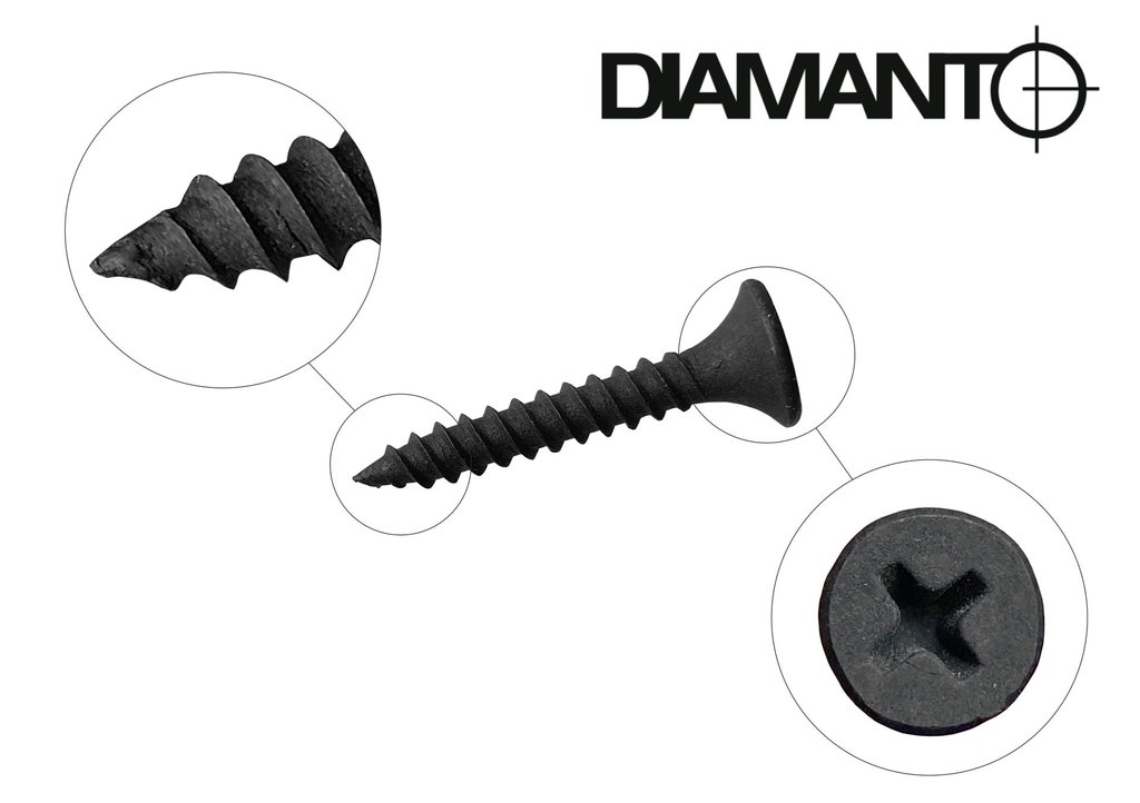 Wkręt P/G konfekcja średnia METAL 3,5x45mm opakowanie 500 sztuk