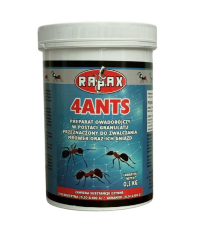 Trutka - proszek na MRÓWKI 4Ants 500g RAPAX