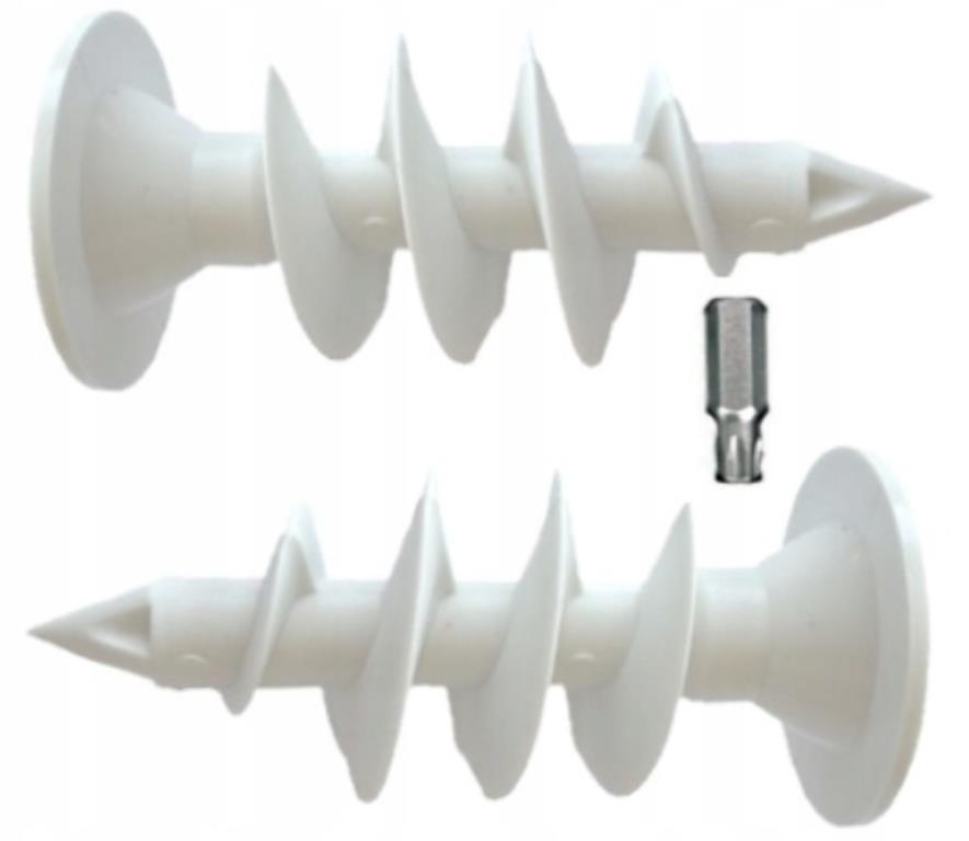 Kołek do mocowań w styropianie 52mm, 50szt