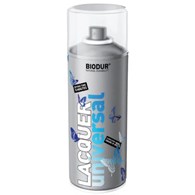 BIODUR Lakier uniwersalny aerozol bezbarwny matowy 400ml