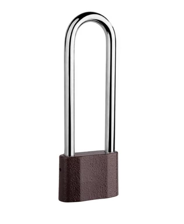 Kłódka LOB żeliwna 154mm długi pałąk KS53
