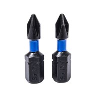 WAART Końcówki wkrętakowe udarowe krzyżowe PH1 x 25 mm 2 szt