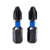 WAART Końcówki wkrętakowe udarowe krzyżowe PH2 x 25 mm, 2 szt