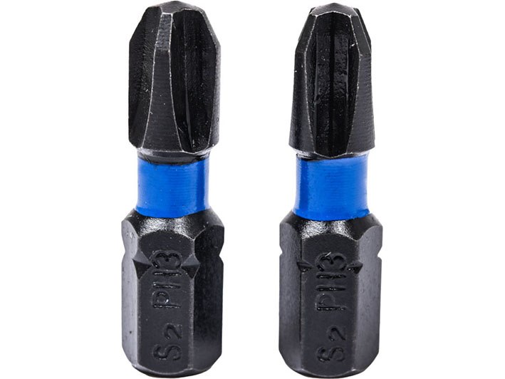 WAART Końcówki wkrętakowe udarowe krzyżowe PH3 x 25 mm, 2 szt.