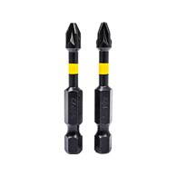 WAART Końcówki wkrętakowe udarowe krzyżowe PZ2 x 50 mm, 2 szt.