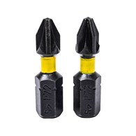 WAART Końcówki wkrętakowe udarowe krzyżowe PZ2 x 25 mm, 2 szt.