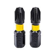 WAART Końcówki wkrętakowe udarowe krzyżowe PZ3 x 25 mm, 2 szt.