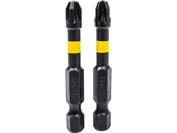 WAART Końcówki wkrętakowe udarowe krzyżowe PZ3 x 50 mm, 2 szt.