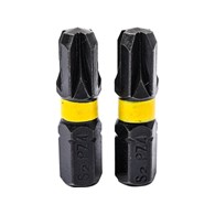 WAART Końcówki wkrętakowe udarowe krzyżowe PZ4 x 25 mm, 2 szt.