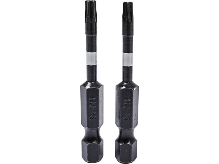 WAART Końcówki wkrętakowe udarowe Torx T15 x 50 mm, 2 szt.