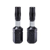 WAART Końcówki wkrętakowe udarowe Torx T20 x 25 mm, 2 szt.