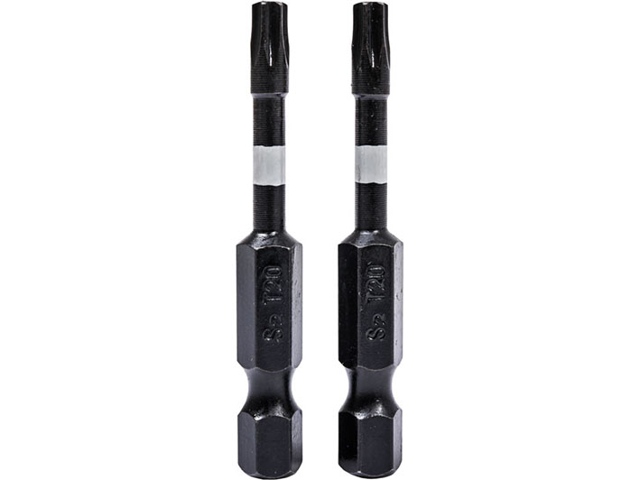WAART Końcówki wkrętakowe udarowe Torx T20 x 50 mm, 2 szt.