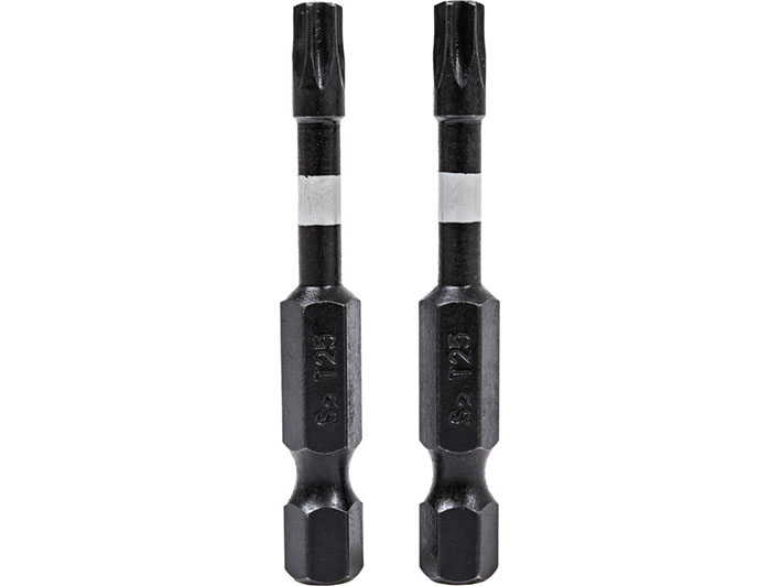 WAART Końcówki wkrętakowe udarowe Torx T25 x 50 mm, 2 szt.